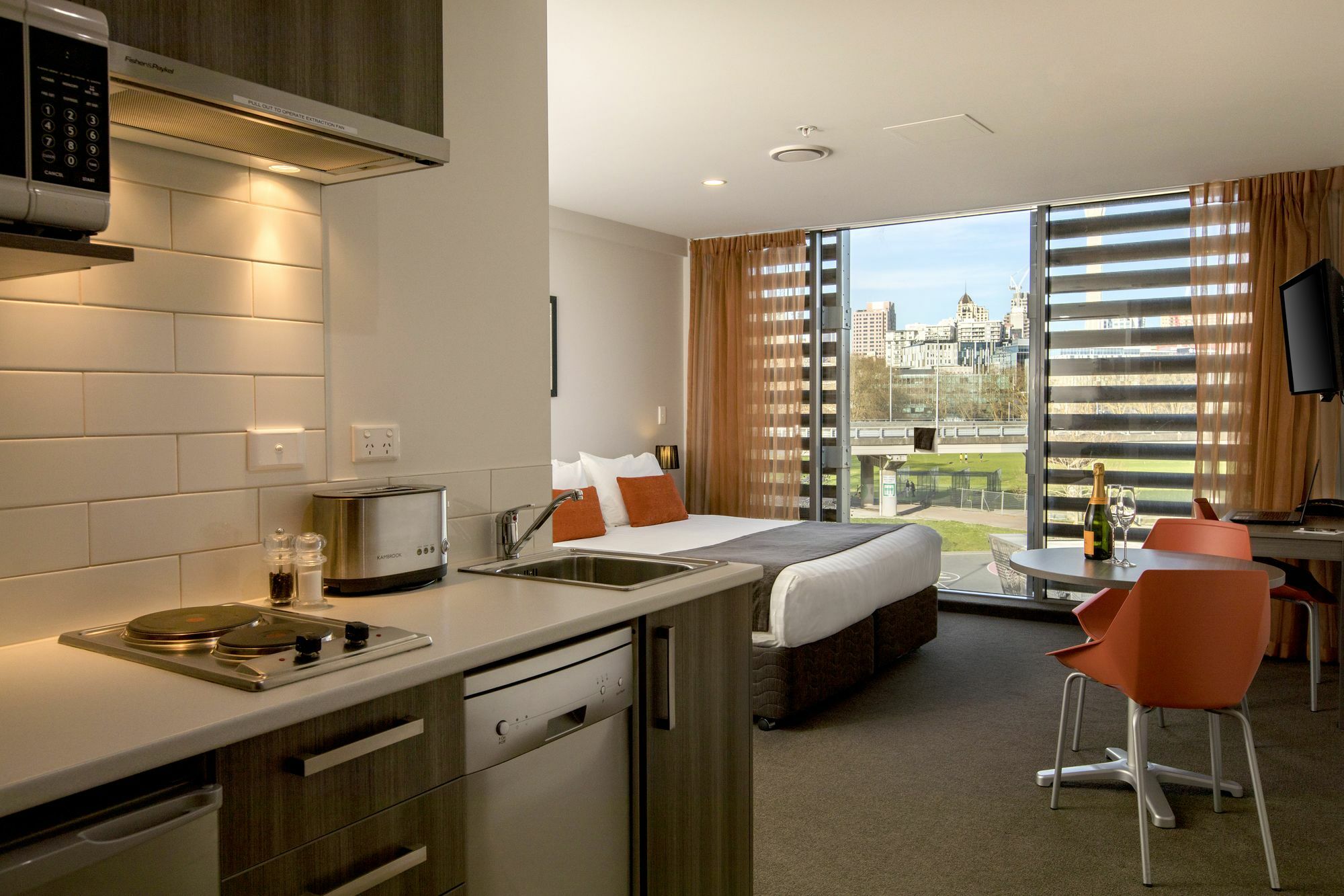 Quest On Beaumont Aparthotel Auckland Buitenkant foto