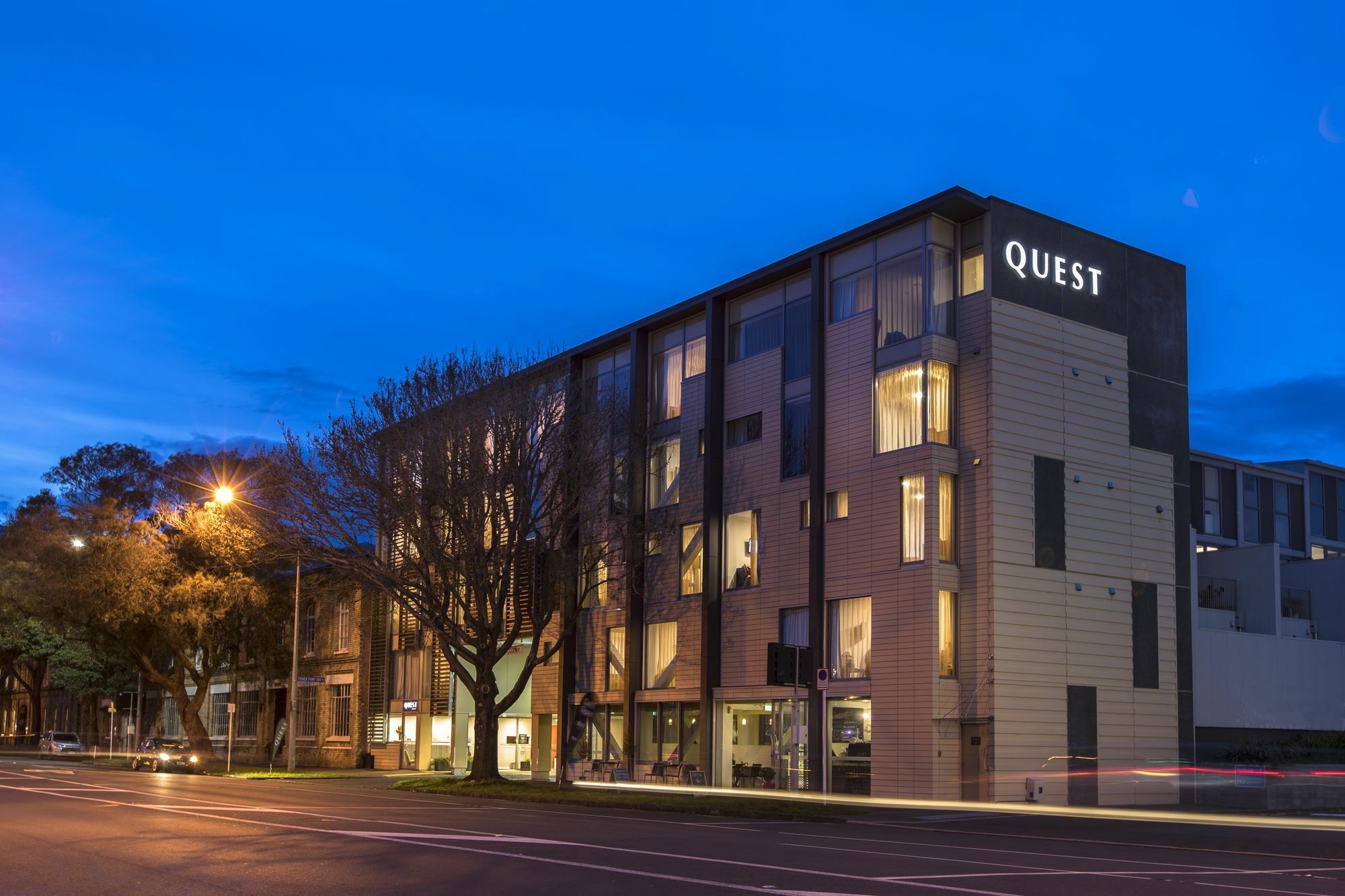 Quest On Beaumont Aparthotel Auckland Buitenkant foto